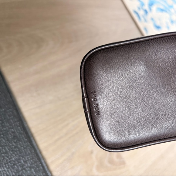 The Row 90’s Bag, Dark Aniline/Dark Chocolate Brown - Picture 8 of 14